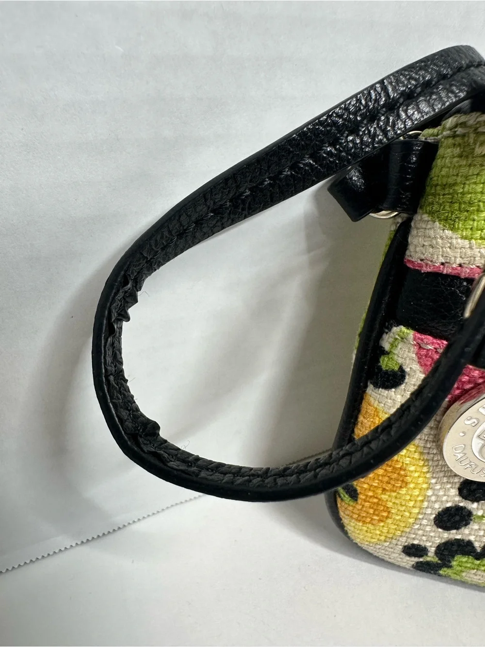 Spartina 449 Floral Canvas Wristlet in Yellow, Pink & Green
